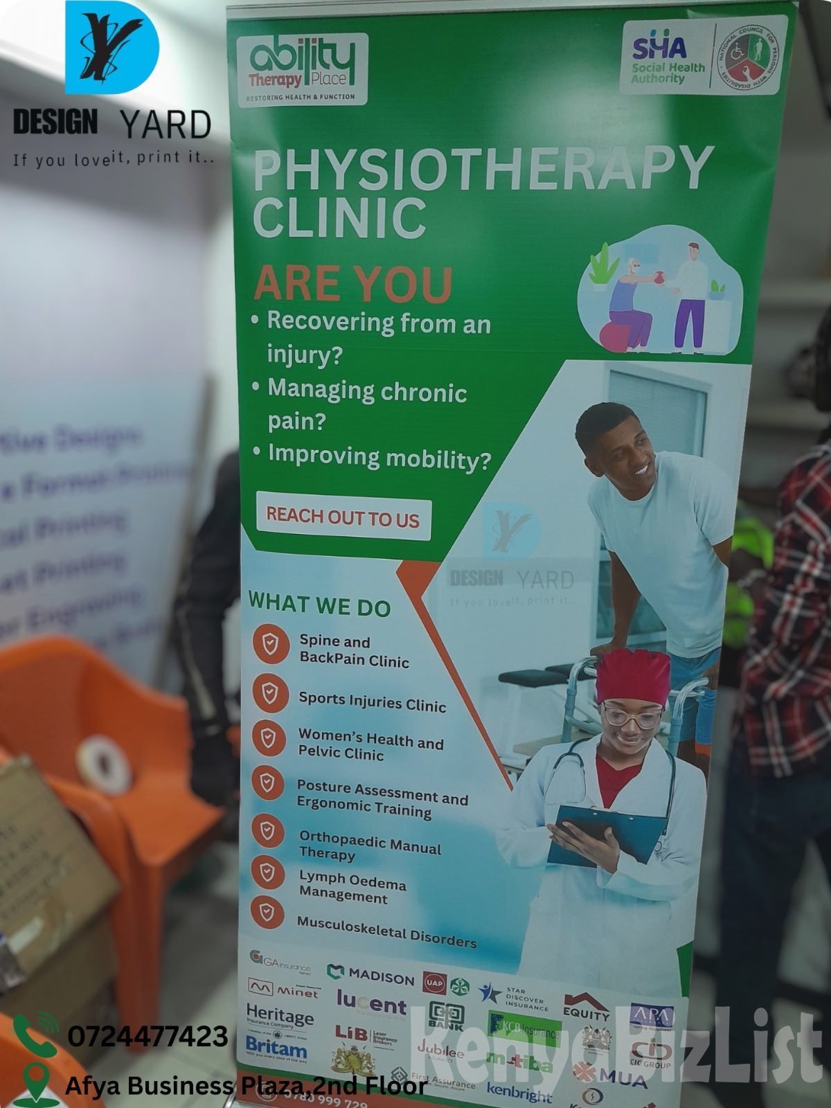 Roll Up Banners Printing Services in Nairobi