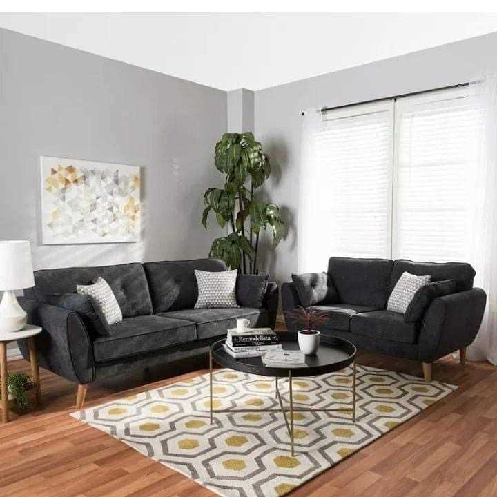 Dark grey 5 seater sofa for sale