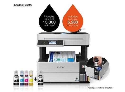 Epson EcoTank L6490 All-in-One Printer – Print, Scan, Copy, Fax, Duplex, Wi-Fi for Sale in Nairobi