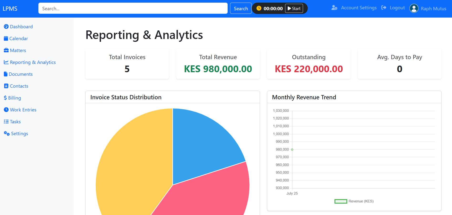 Legal Practice Management System in Kenya - Streamline Your Law Firm Today