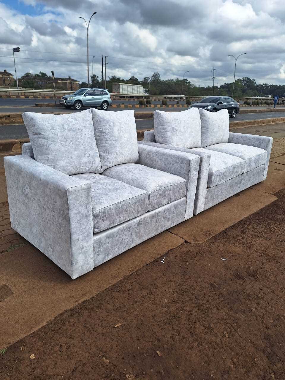 Light grey 5 seater sofa for sale