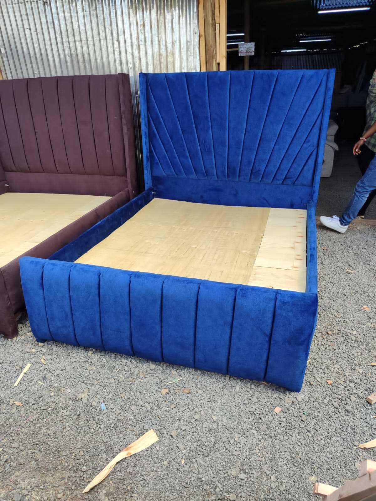Blue 5/6 classic bed for sale