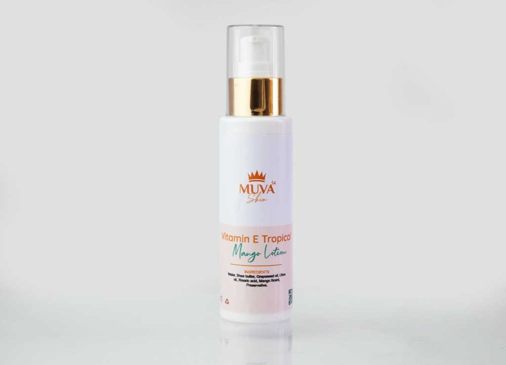Muva Vitamin E Firming Mango Lotion