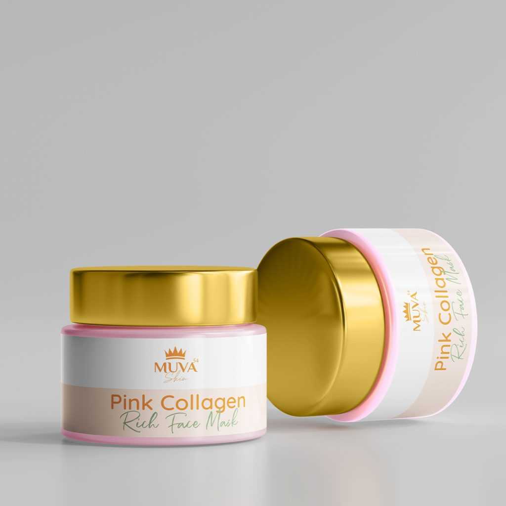 Pink Collagen Rich Face Mask