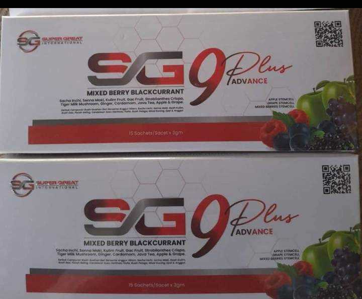 SG9 Plus Advanced ,Nature's Gift For Optimal Health