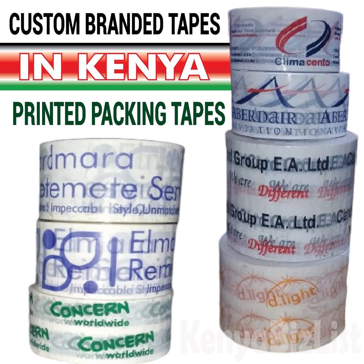 100 Meter / 50 Meter Branded Packing Tapes in Kenya