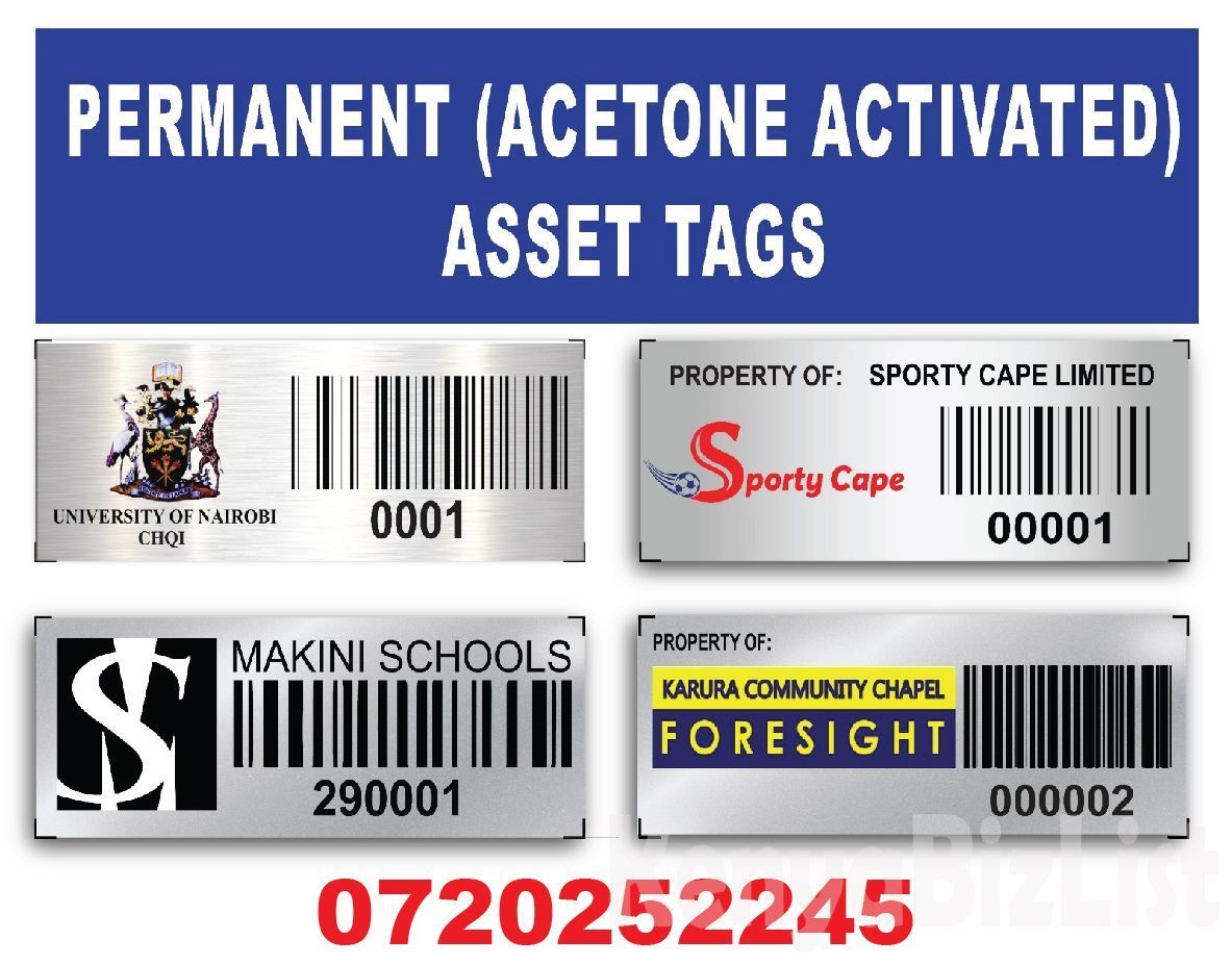 Acetone Activated Asset Tags in Kenya