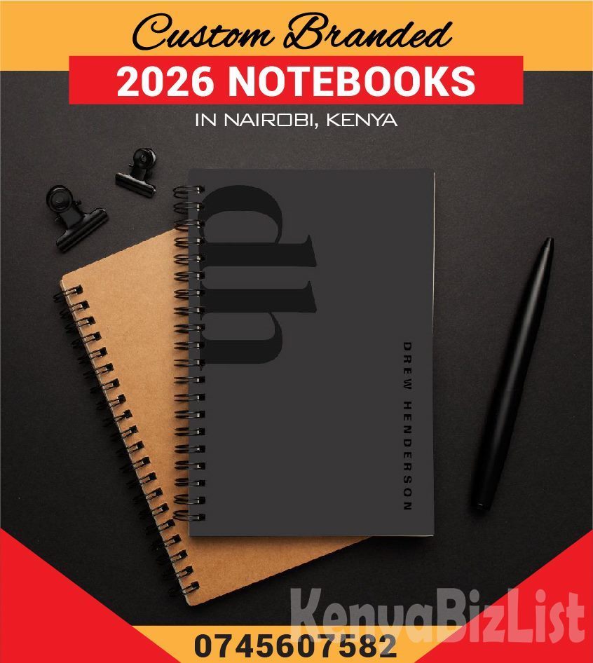 Corporate Notebook Design & Printing - Nairobi, Nairobi Kenya