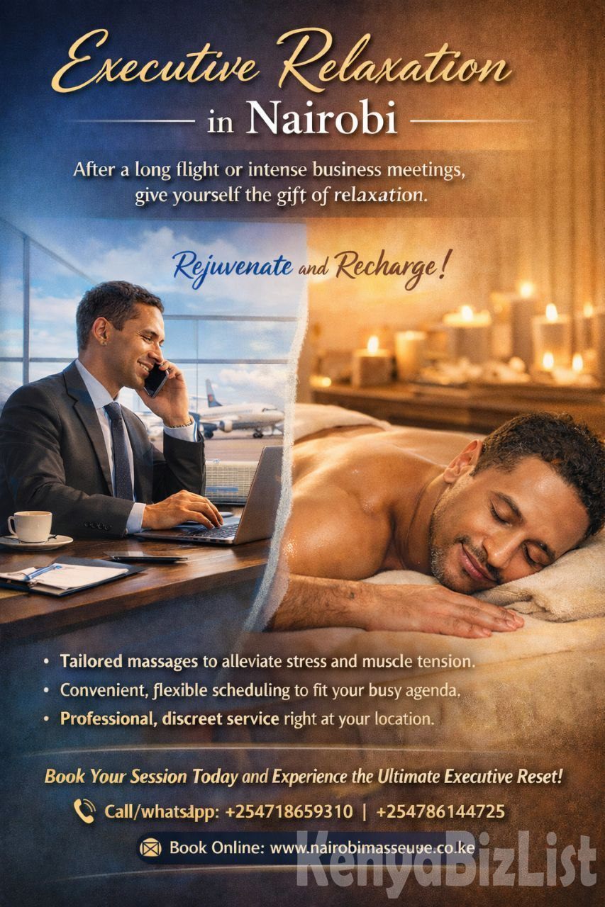 Executive Relaxation Massage Nairobi