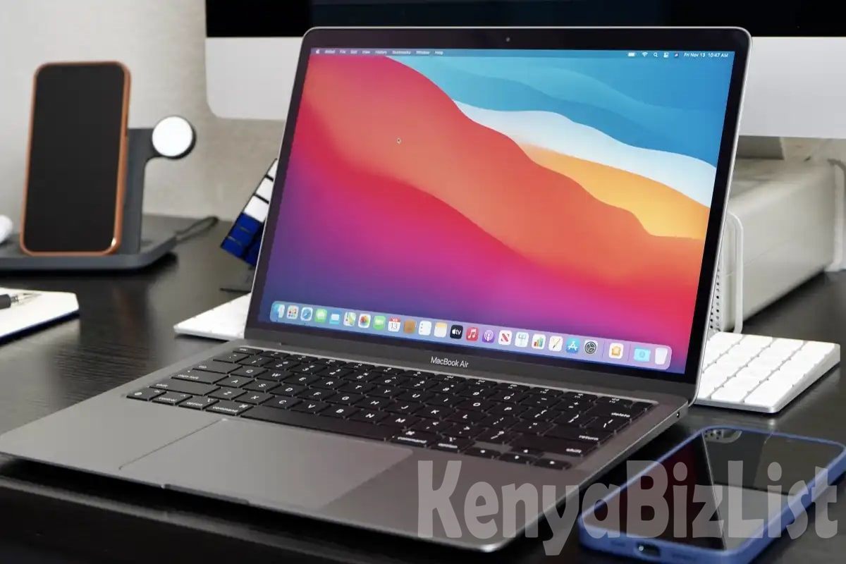 Apple MacBook Air 13.3″ M1 Chip – 8GB RAM, 256GB SSD (Space Grey / Silver) for Sale