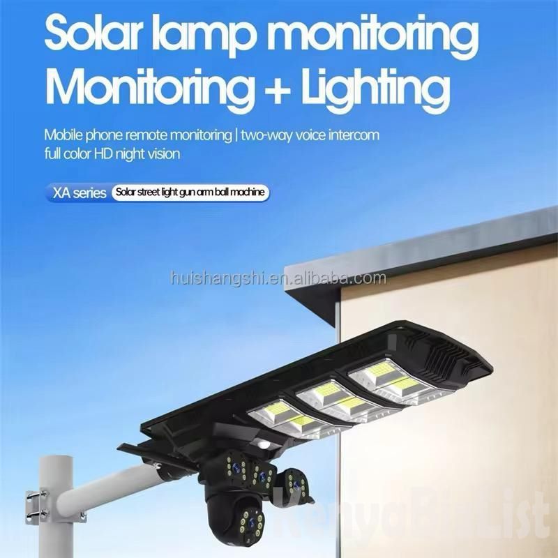 4G/WiFi Solar-Powered Security Camera – Outdoor Wireless CCTV with 2-Way Audio