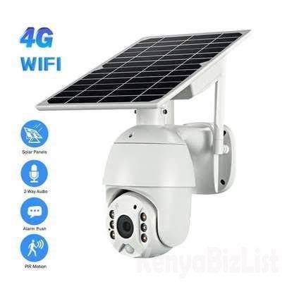 4G/WiFi Solar-Powered Security Camera – Outdoor Wireless CCTV with 2-Way Audio