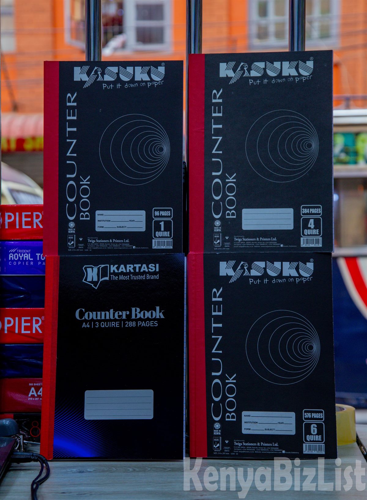 Counter Books / Hard Cover Exercise Books for Sale