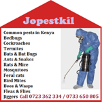 Jopestkil Fumigation and Pest Control Services Company Machakos